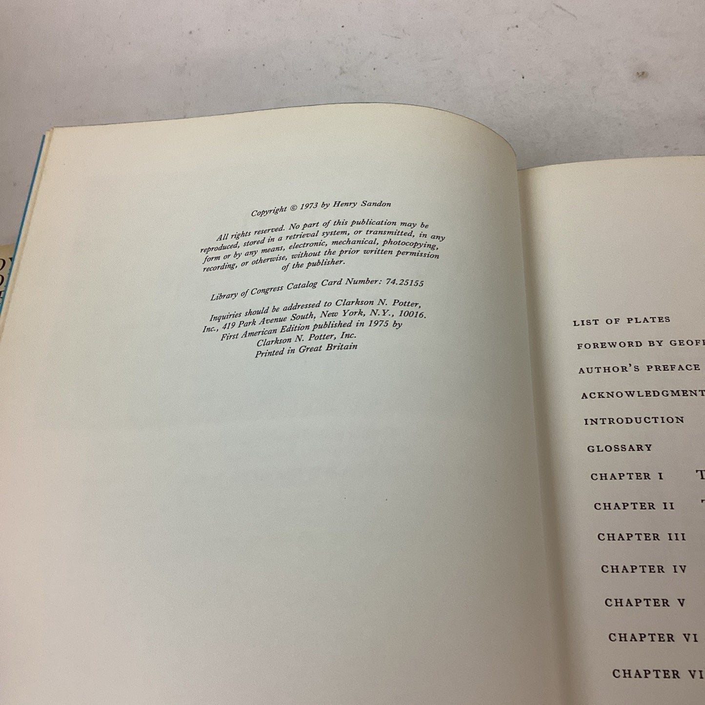 Royal Worcester Porcelain Book Henry Sandon Hard Cover - 1975