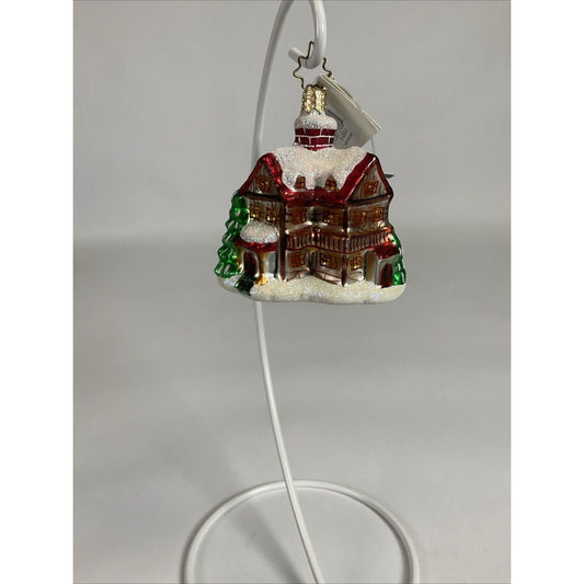 Christopher Radko "Tudor View Gem" Christmas Ornament