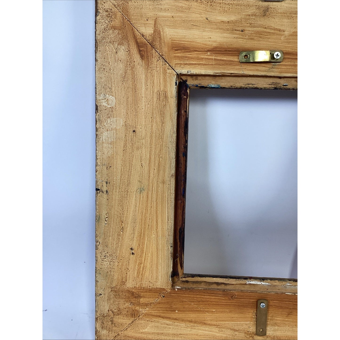Vintage Wooden Picture Frame - 18.5x16.5”