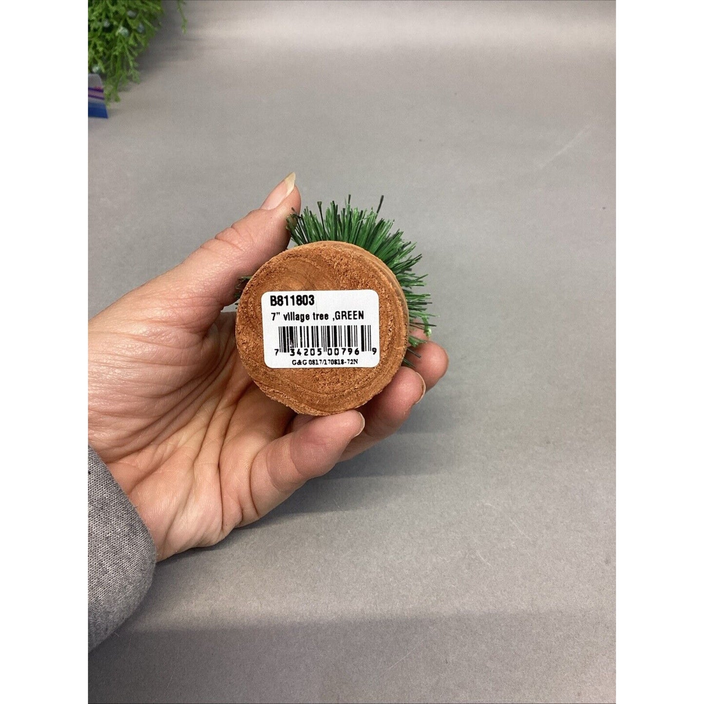 Lot Of 18 - Christmas Wreath, 5 Mini Trees, 2 Centerpieces & Strawberry Ornamen