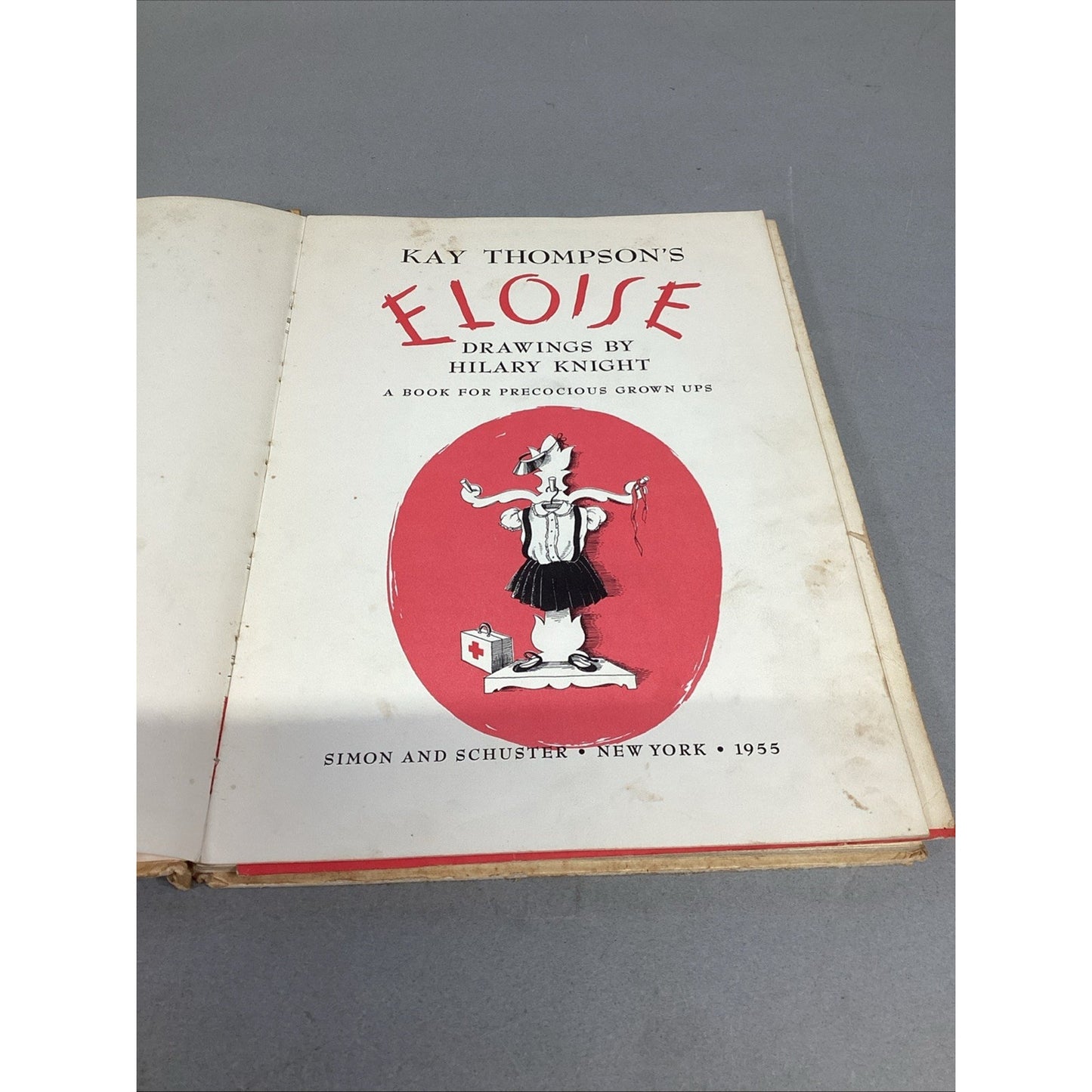 3 Vintage Children’s Books - Eloise, Historie De Roitelet & Mouse At Sea