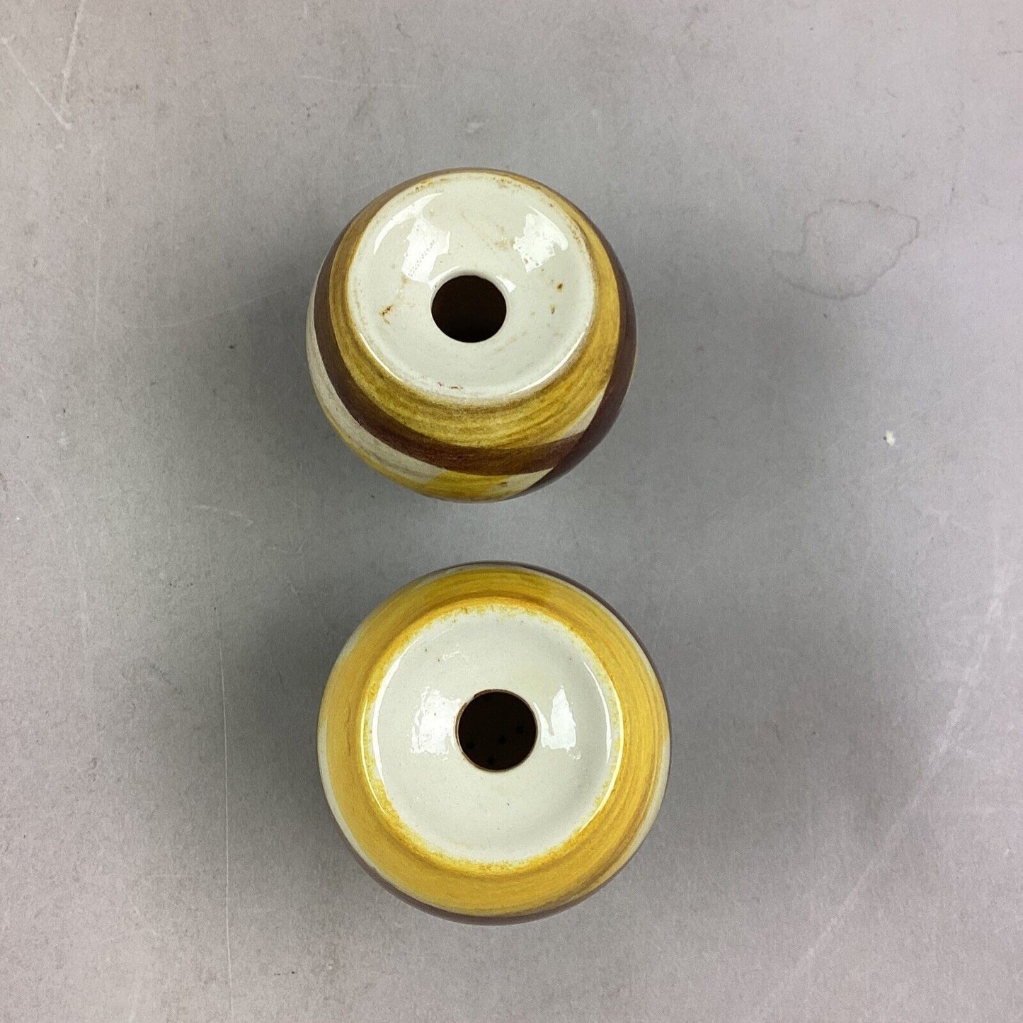 Vernon Kilns Vernonware Set of 4 - Bowl, Creamer, Salt N Pepper Shaker