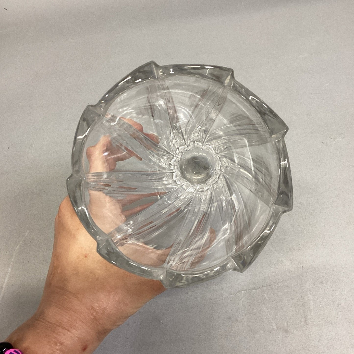 Waterford Marquis Windflower Lead Crystal Vase - 8”H