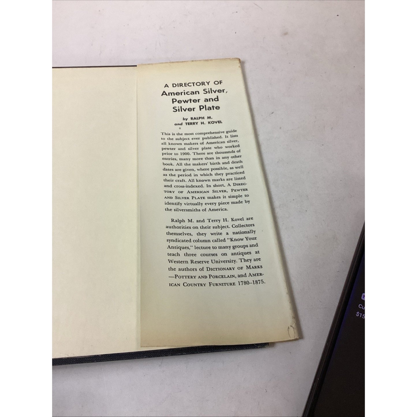 THE BOOK OF OLD SILVER: English,American,Foreign Hallmarks by Seymour Wyler 1973