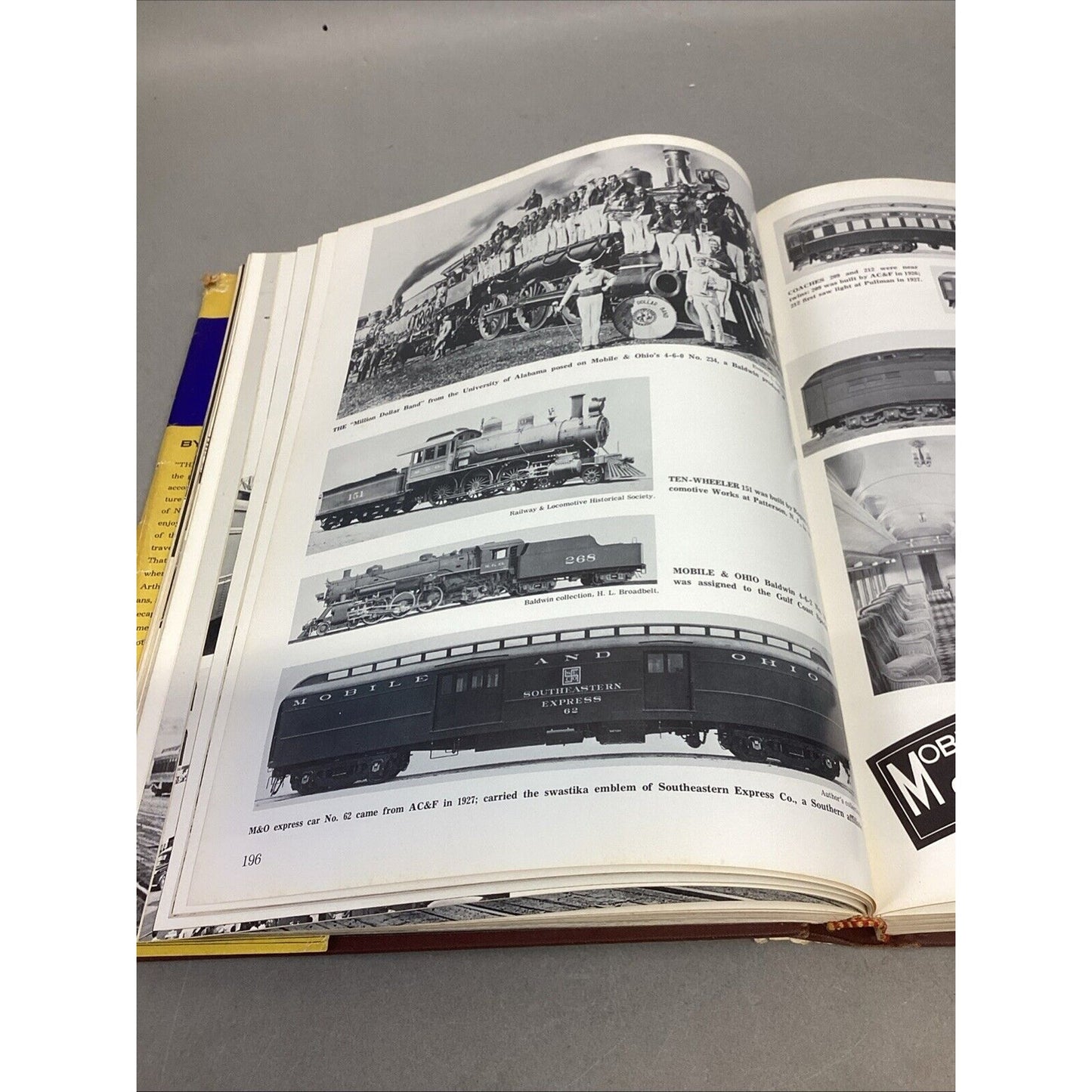 More Classic Trains by Authur D. Dubin Hardcover Book ©1975