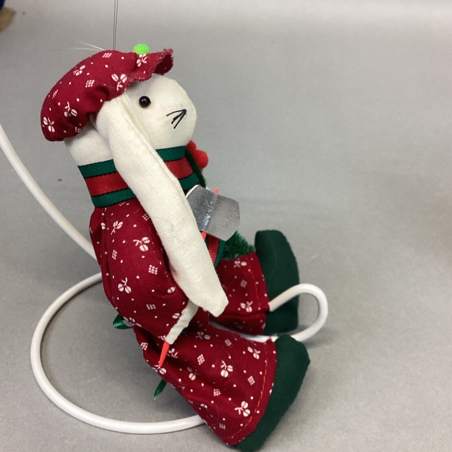 Peter McGregor And Anny McGregor Handcrafted Bunny Ornaments