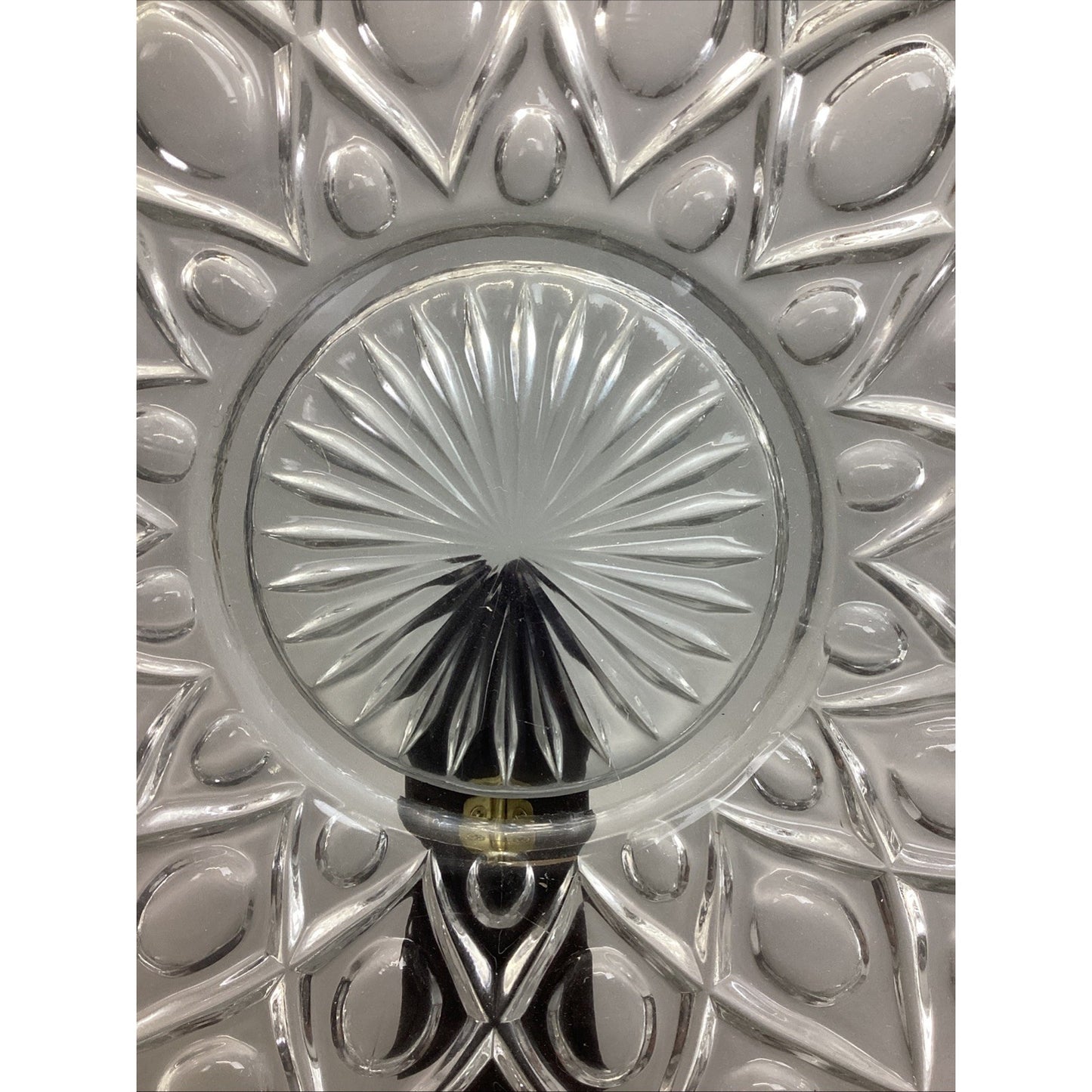 Imperial Glass Cape Cod Clear 14” Cake Plate Vintage 1932-1984 Round Platter