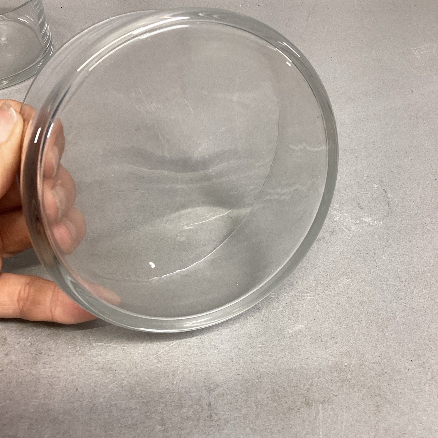 Set Of 6 Glass Bowls For Floating Candles/Flowers Or For Candy/Nuts