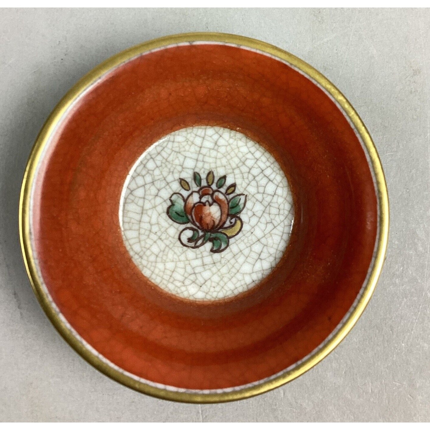 Dahl Jensen Porcelain Trinket Dish Copenhagen Denmark - 3 1/4” - Set of 2