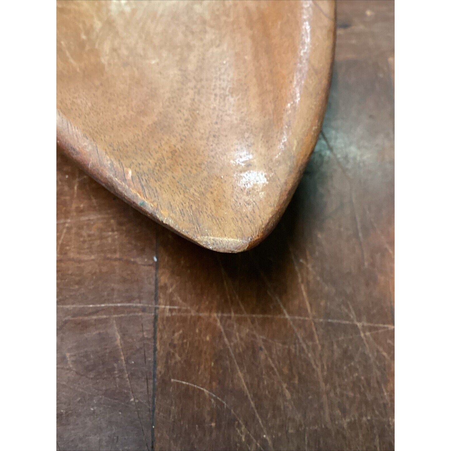 Vintage 18” Teak Monkey Pod Hawaiian Wood Bowl