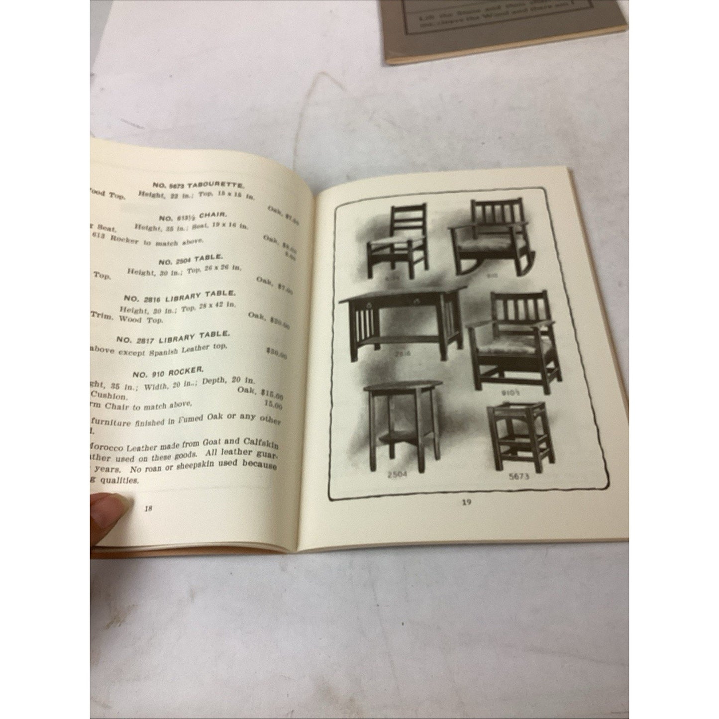 Quaint Furniture, Roycroft Furniture And Little Books About Old Furniture