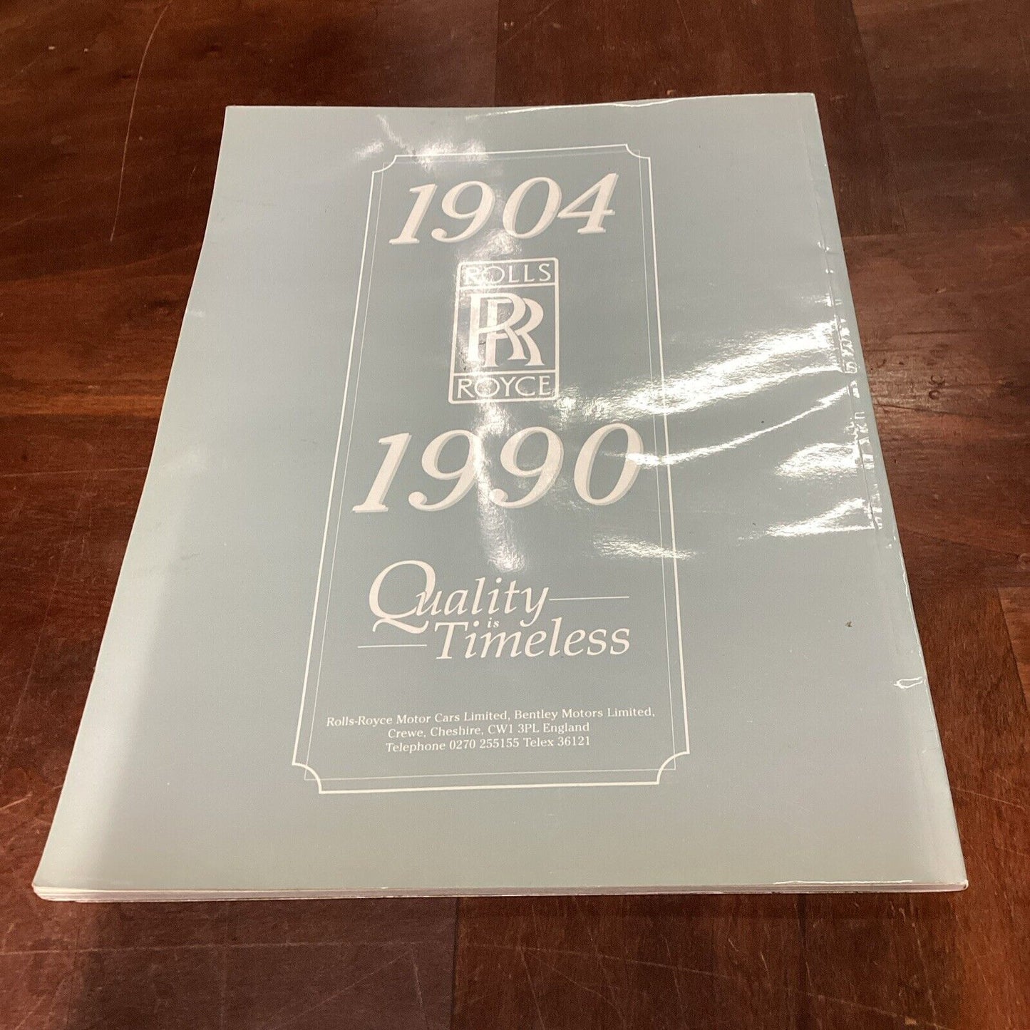 Rolls Royce & Bentley Queste Magazine Issue 16/ 1990