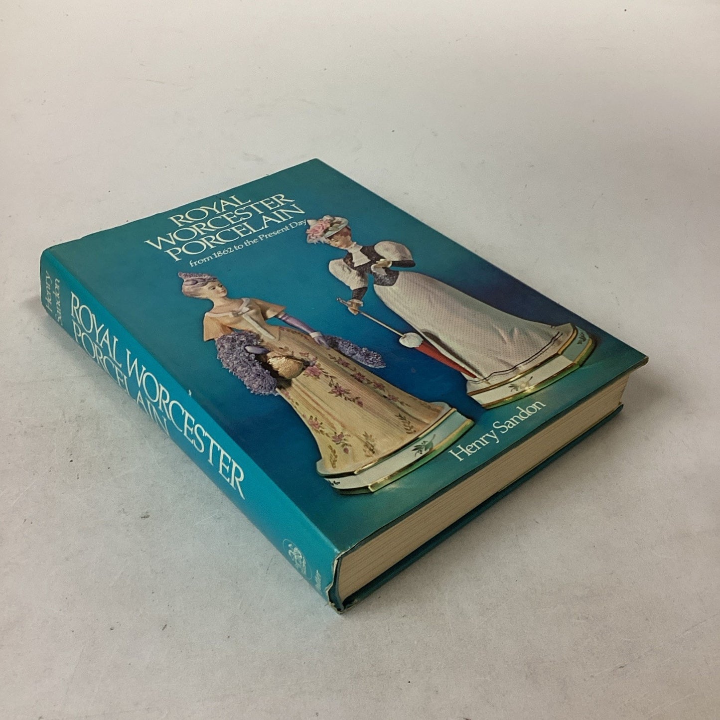 Royal Worcester Porcelain Book Henry Sandon Hard Cover - 1975