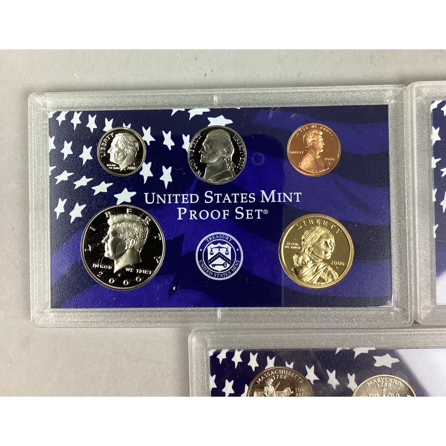 United States Mint Proof Set - 1999/2000 & US Mint 50 State Quarters Proof Set