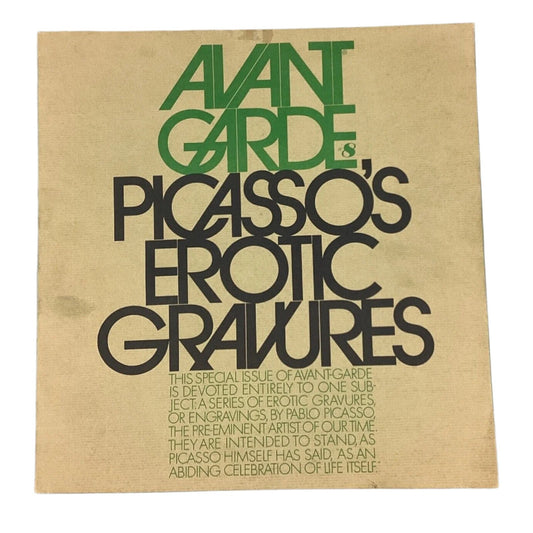 Avant Garde Pablo Picasso’s Erotic Gravures Magazine #8