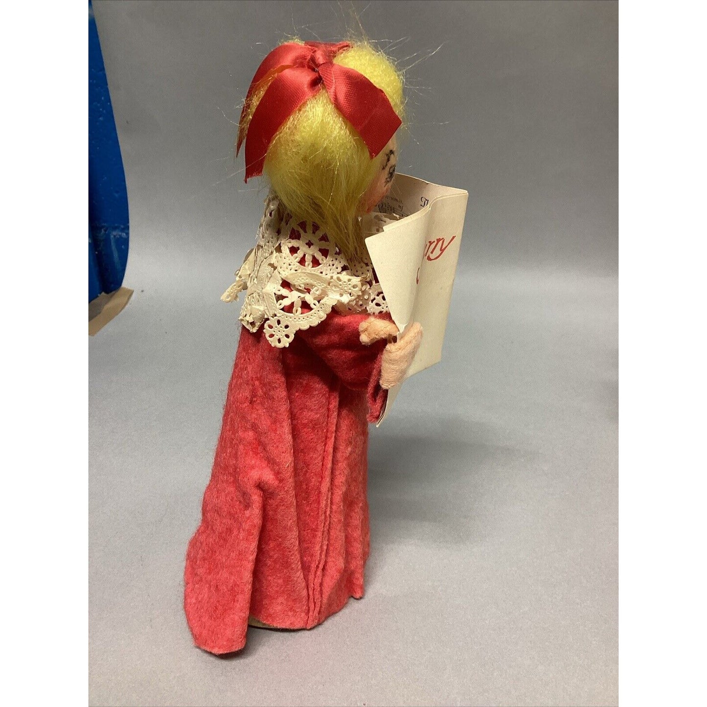 Vintage 1970 Annalee Singing Choir Girls Set of 3 Christmas Dolls