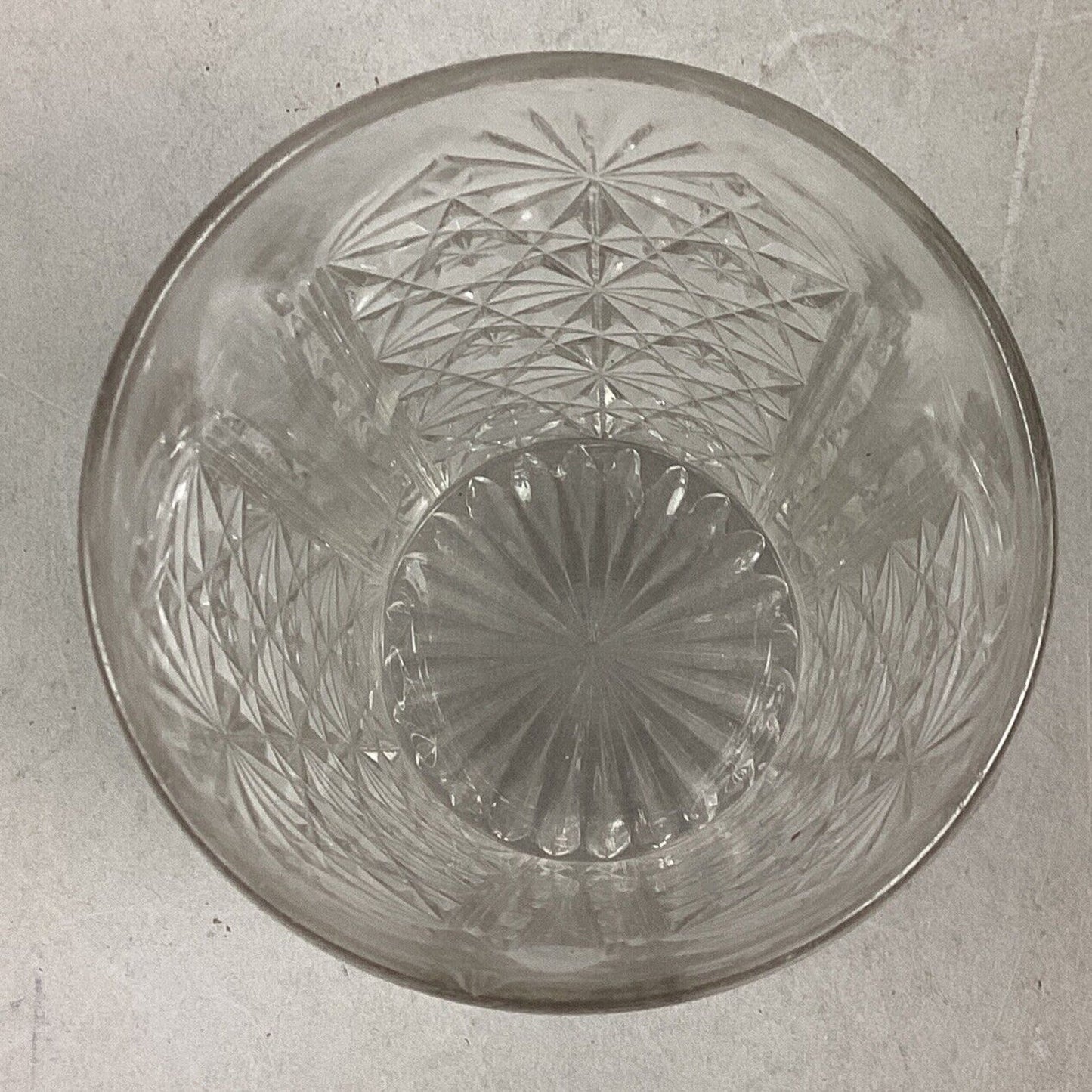 3 Vintage Decorative Glass Tumblers - Etched Glass, Daisy/Buttons & Floral Glass