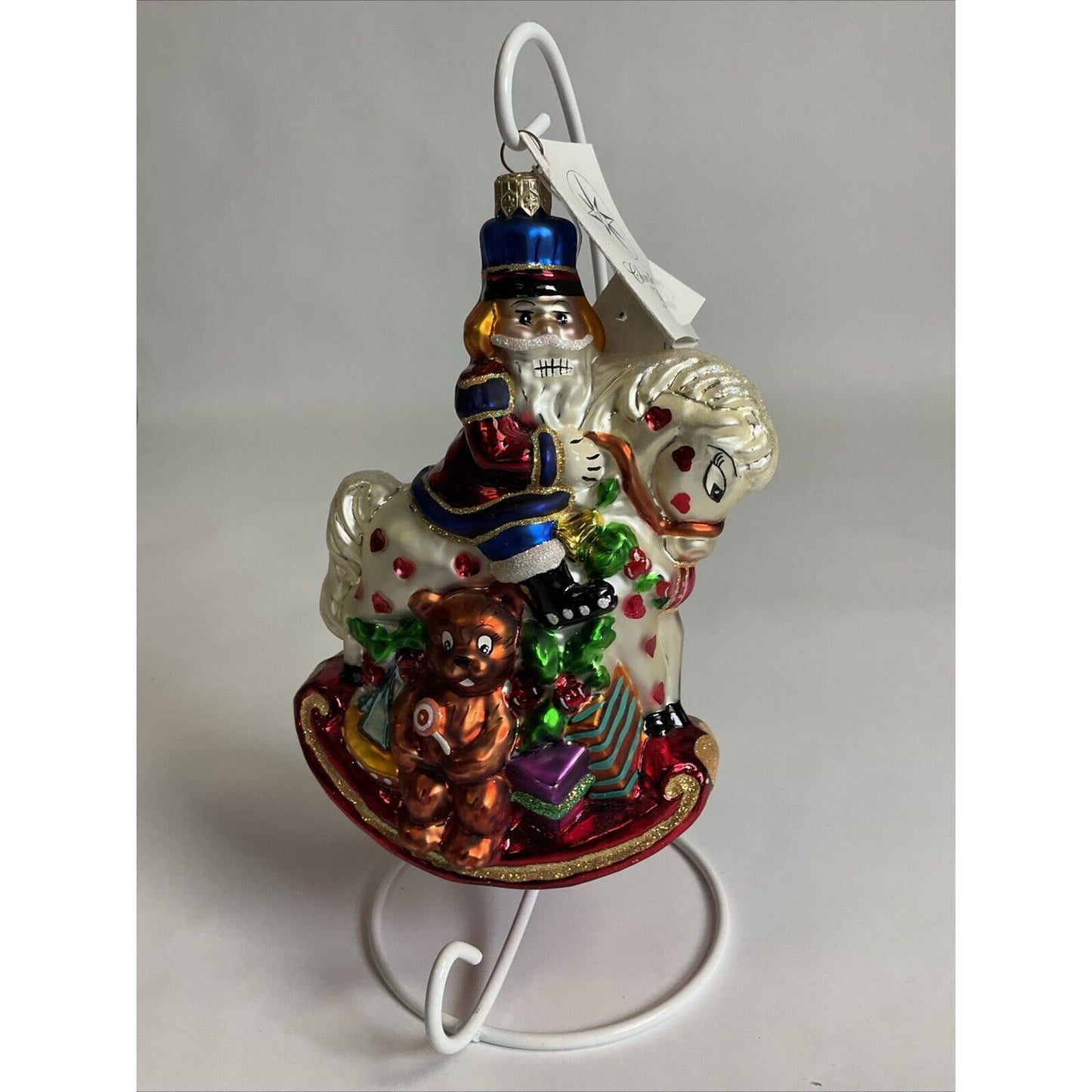 Christopher Radko "Rocking Cracker" Christmas Ornament