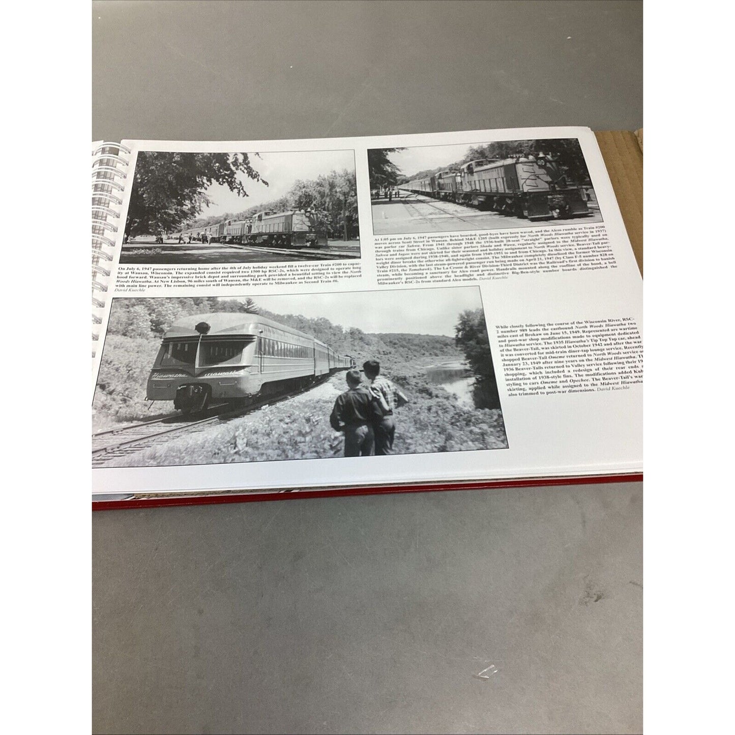 Milwaukee Shops Presents Hiawatha Nothing Faster On Rails Hardcover - 2014
