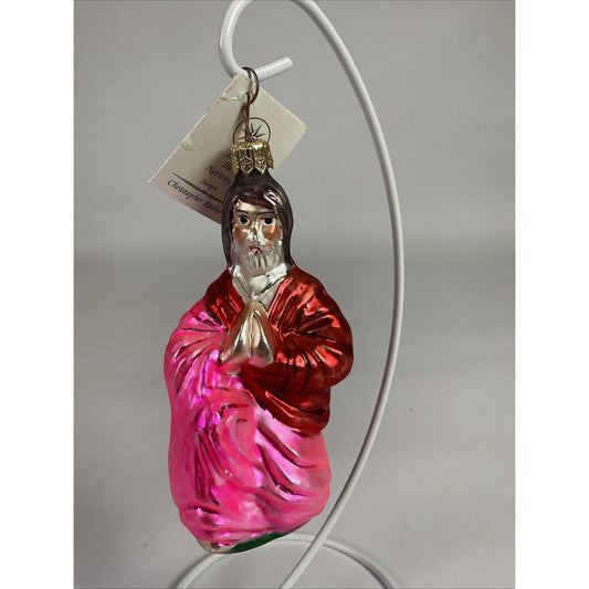 Christopher Radko Joseph From Nativity Set Glass Christmas Ornament LE
