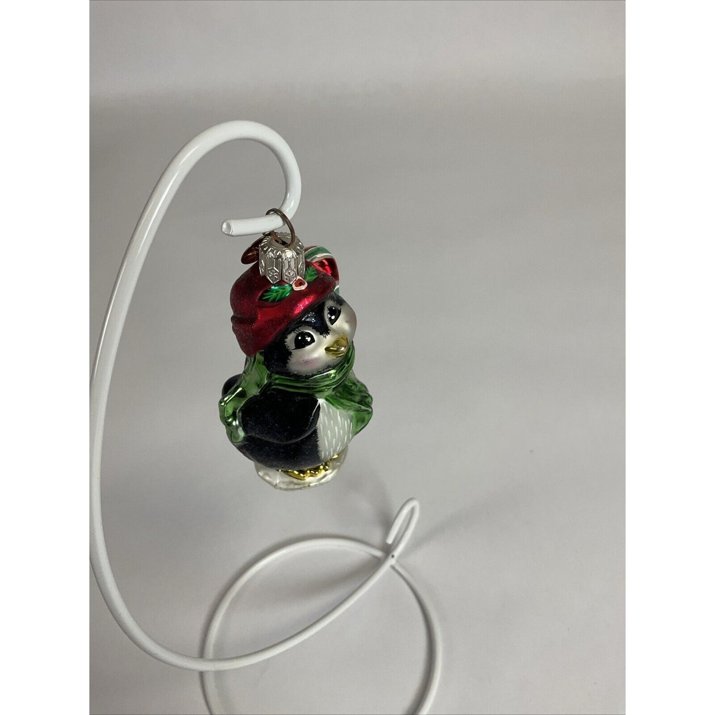 Christopher Radko 2001 Peppermint Penny Penguin Ornament