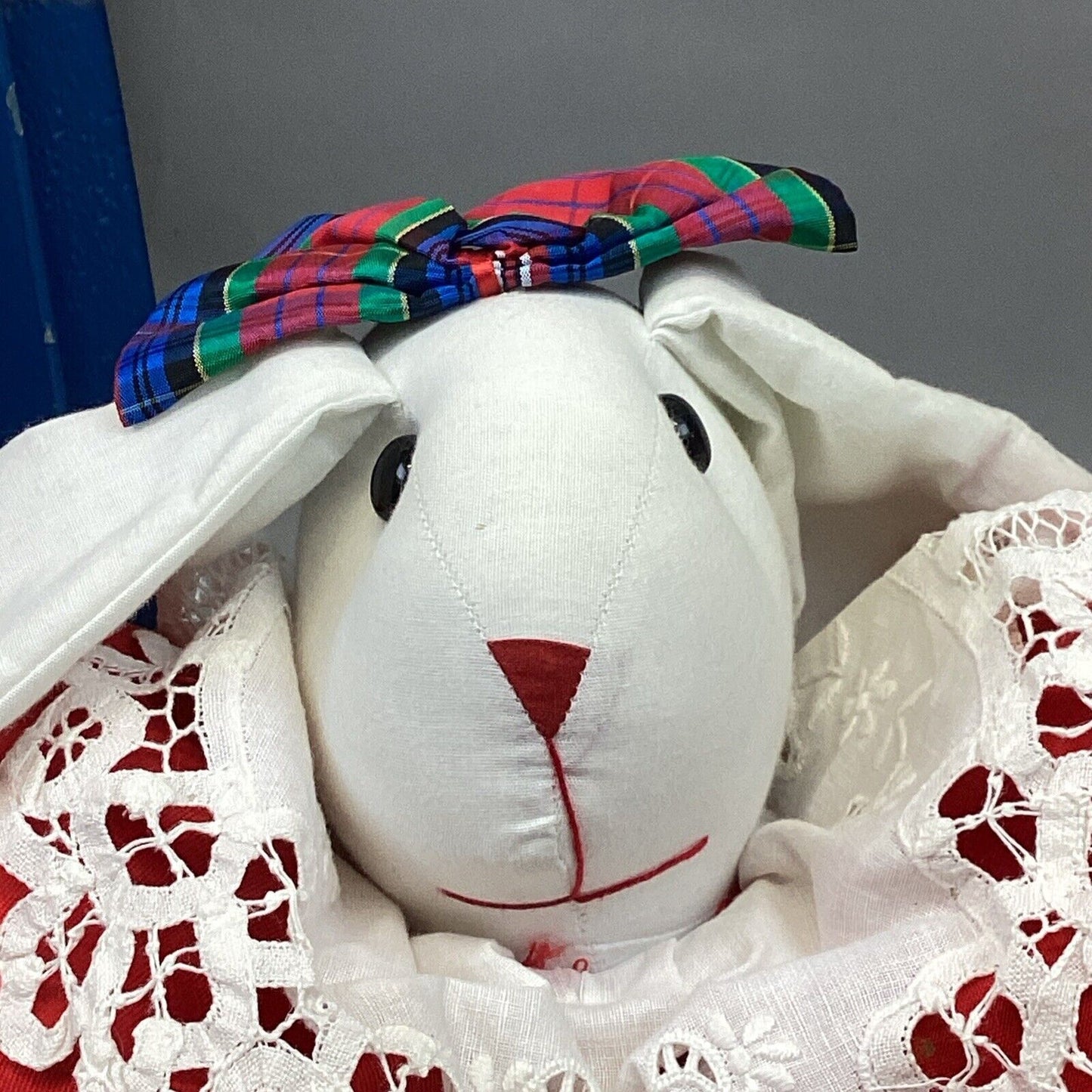 Vintage Betty Bunny Plush Decorative Rabbit - 22”