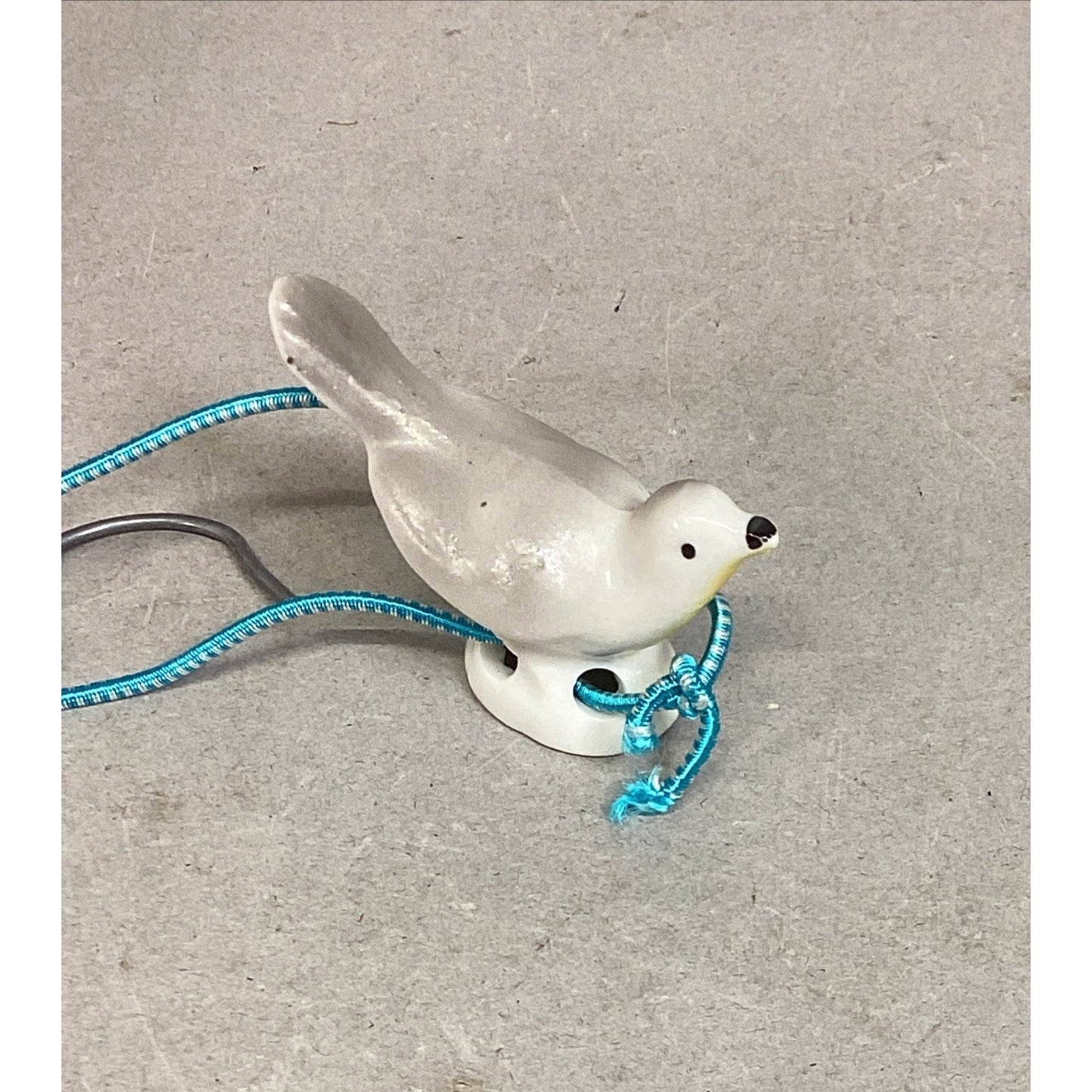 Vintage 1950’s Porcelain Teapot Bird Drip Catcher