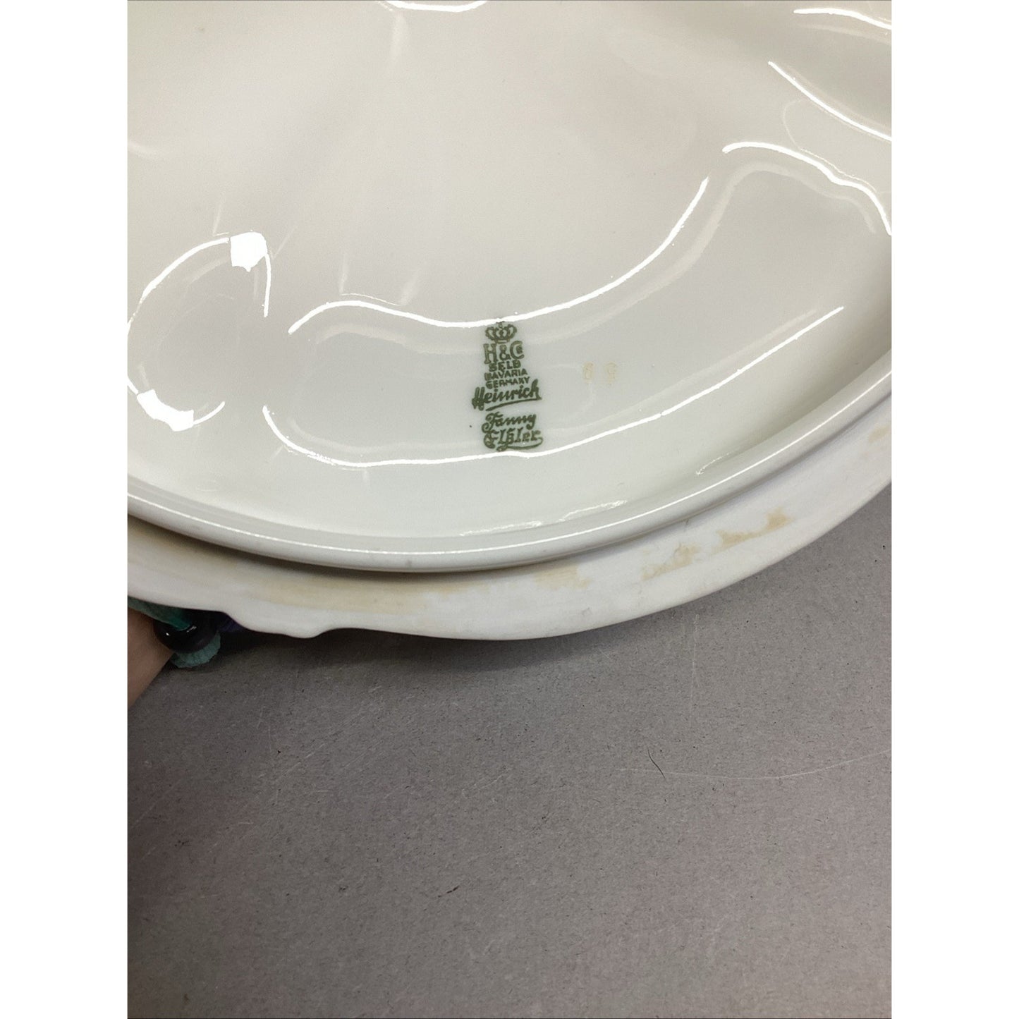 Vintage Heinrich H&Co SELB Porcelain Floral Covered Soup Tureen/Vegetable Bowl