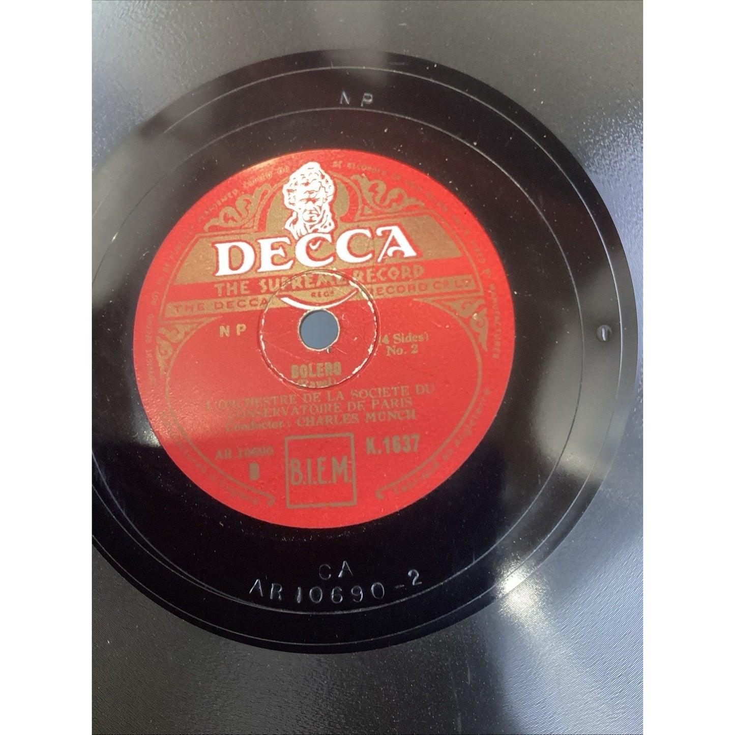 Decca Supreme Record- London Symphony Orchestra, L’Orchestre De La Societe Paris