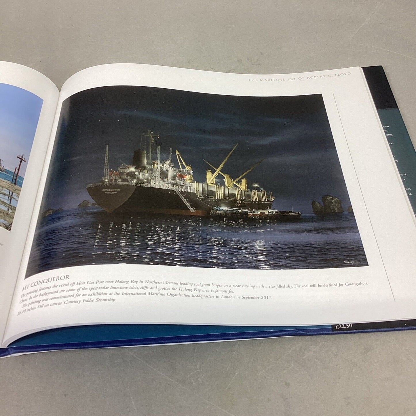 In Deep Water Maritime Art Of Robert Lloyd (Signed)/The Marine Art Of Harley C.