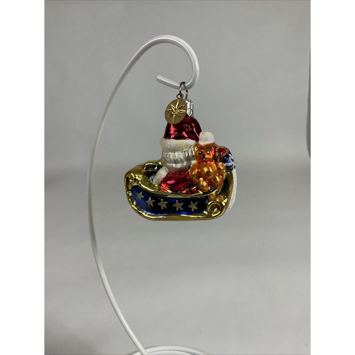 Christopher Radko “Now Dash Away Gem” Christmas Ornament