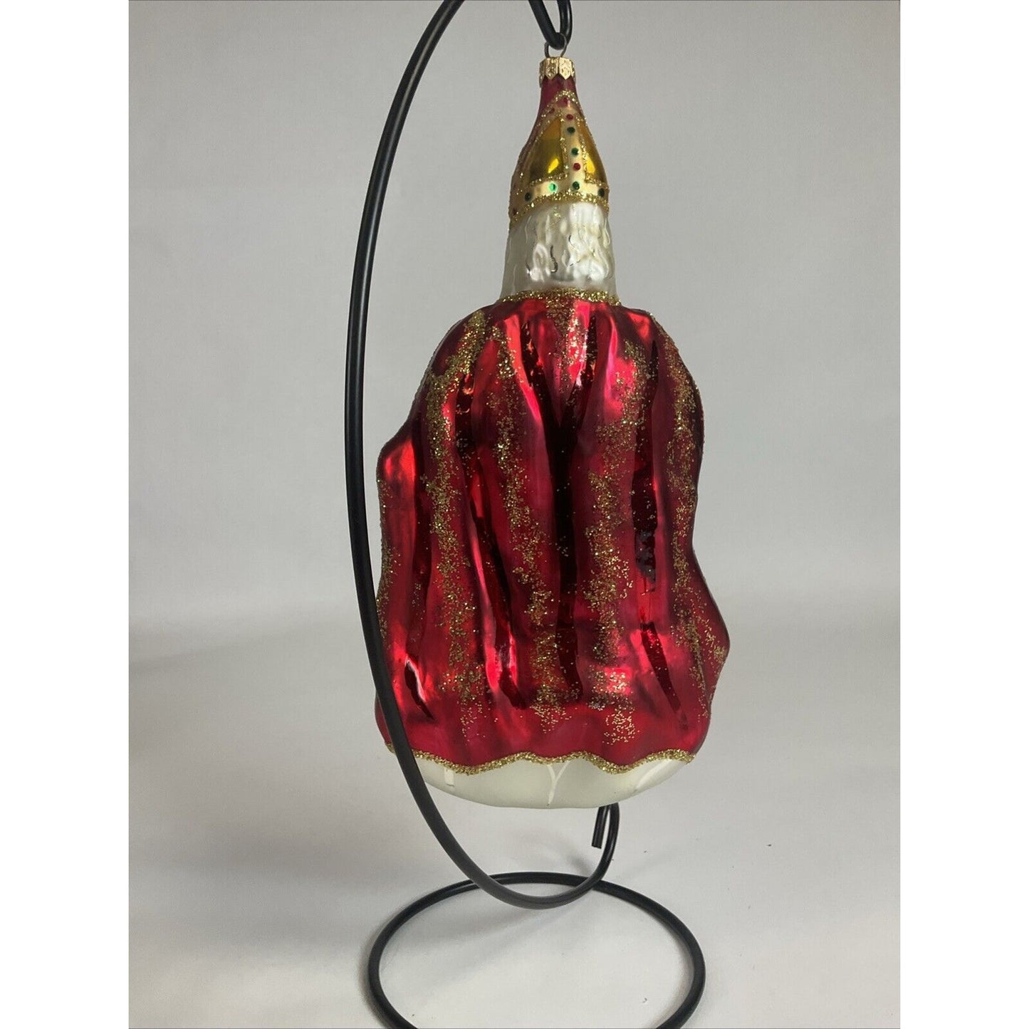 Christopher Radko THE BISHOP St. Nicholas Christmas Ornament Red Robe 1995