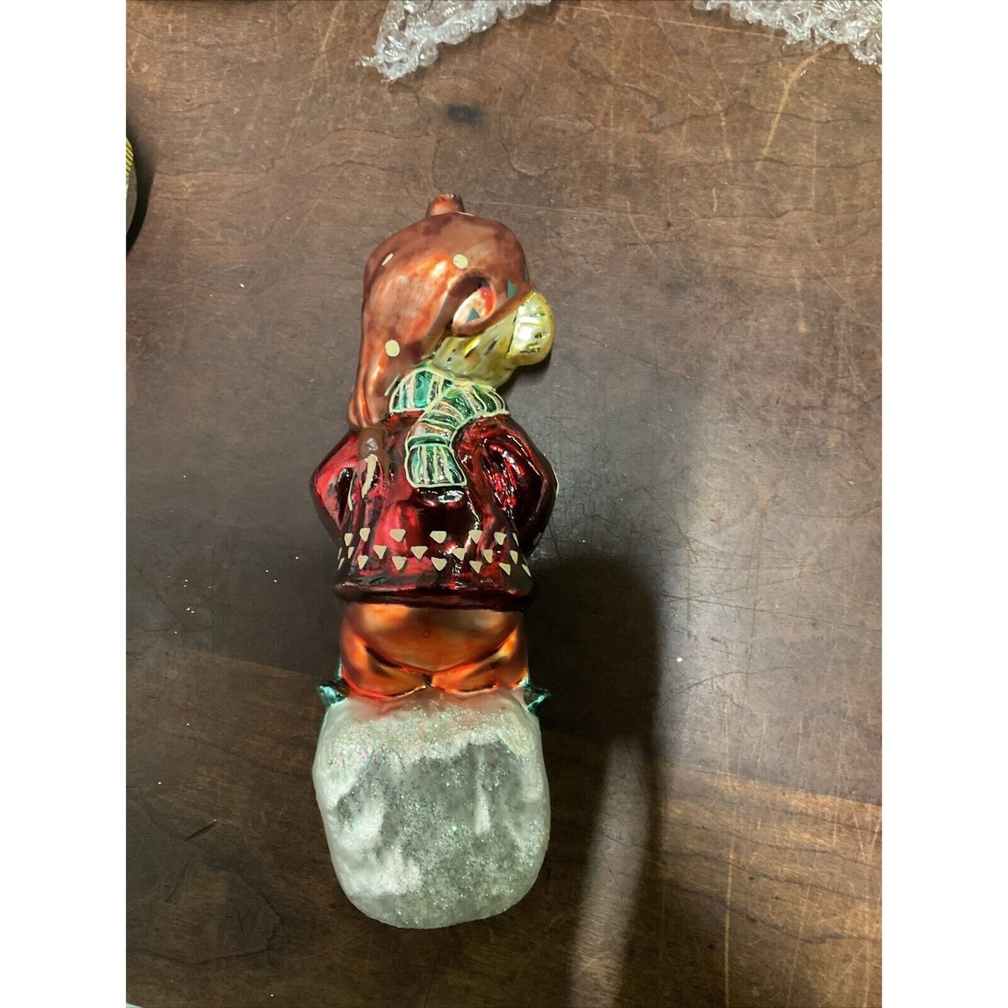 Radko Vanderbear Sleddin And Skiddadlin + Snowman Riding Vixen Reindeer / Damage