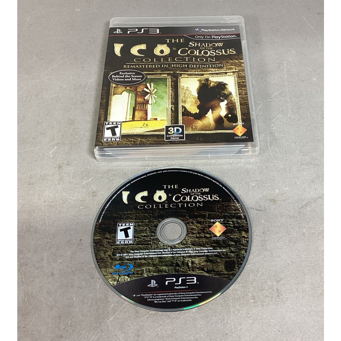 Ico & Shadow of the Colossus Collection (Sony PlayStation 3 PS3, 2011)