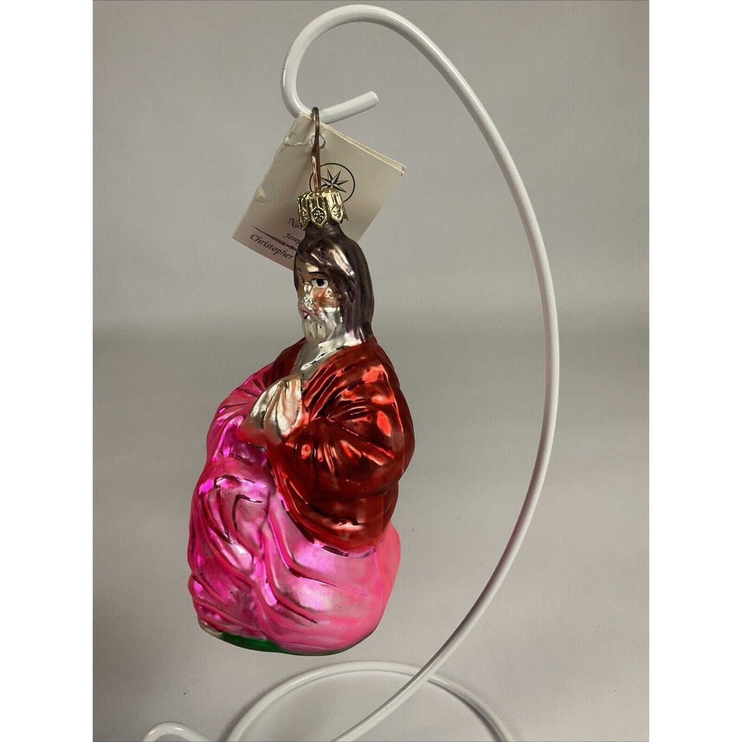Christopher Radko Joseph From Nativity Set Glass Christmas Ornament LE