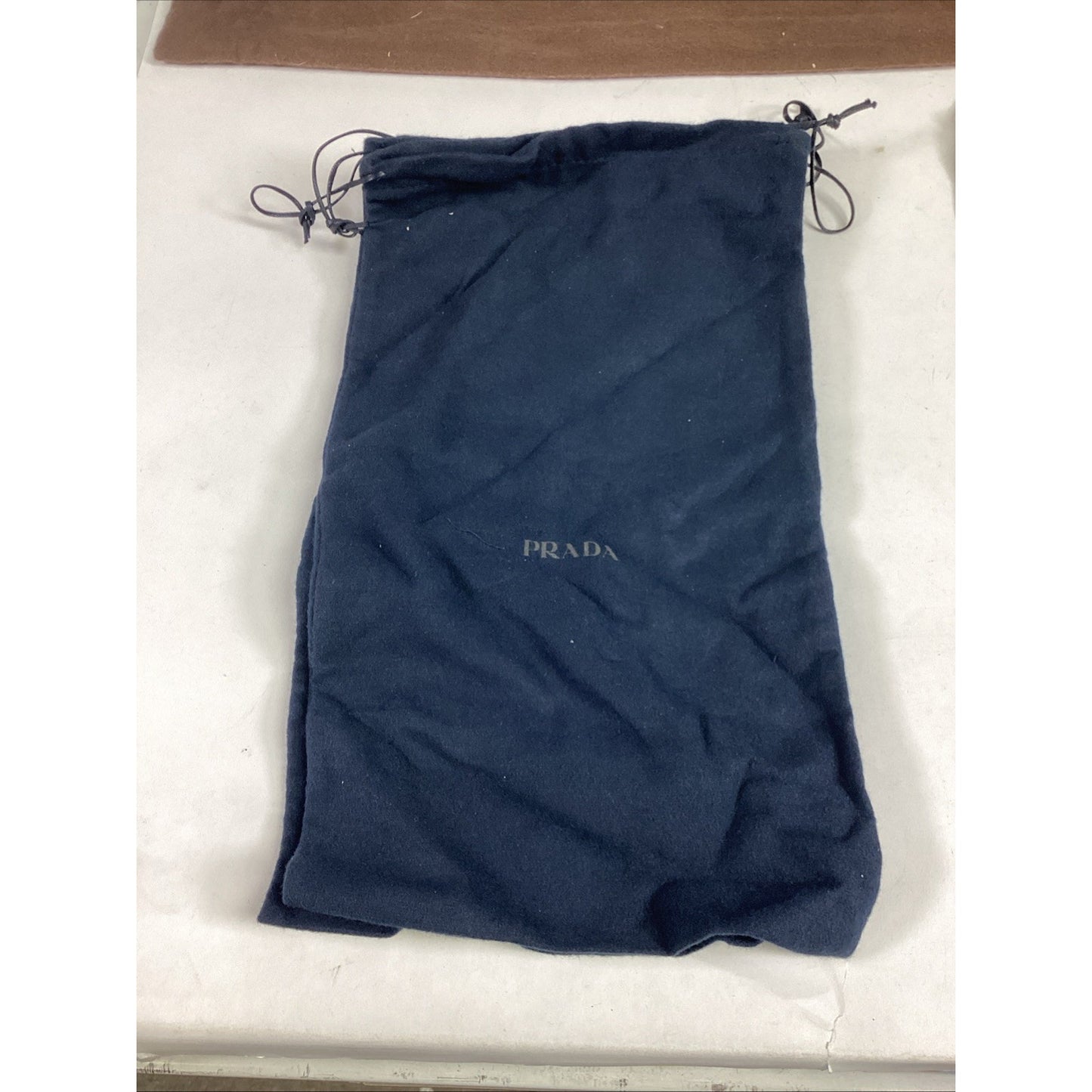 Goyard Fleece Drawstring Bag, Blue Prada Fleece, Gucci & YSL Satin Bag