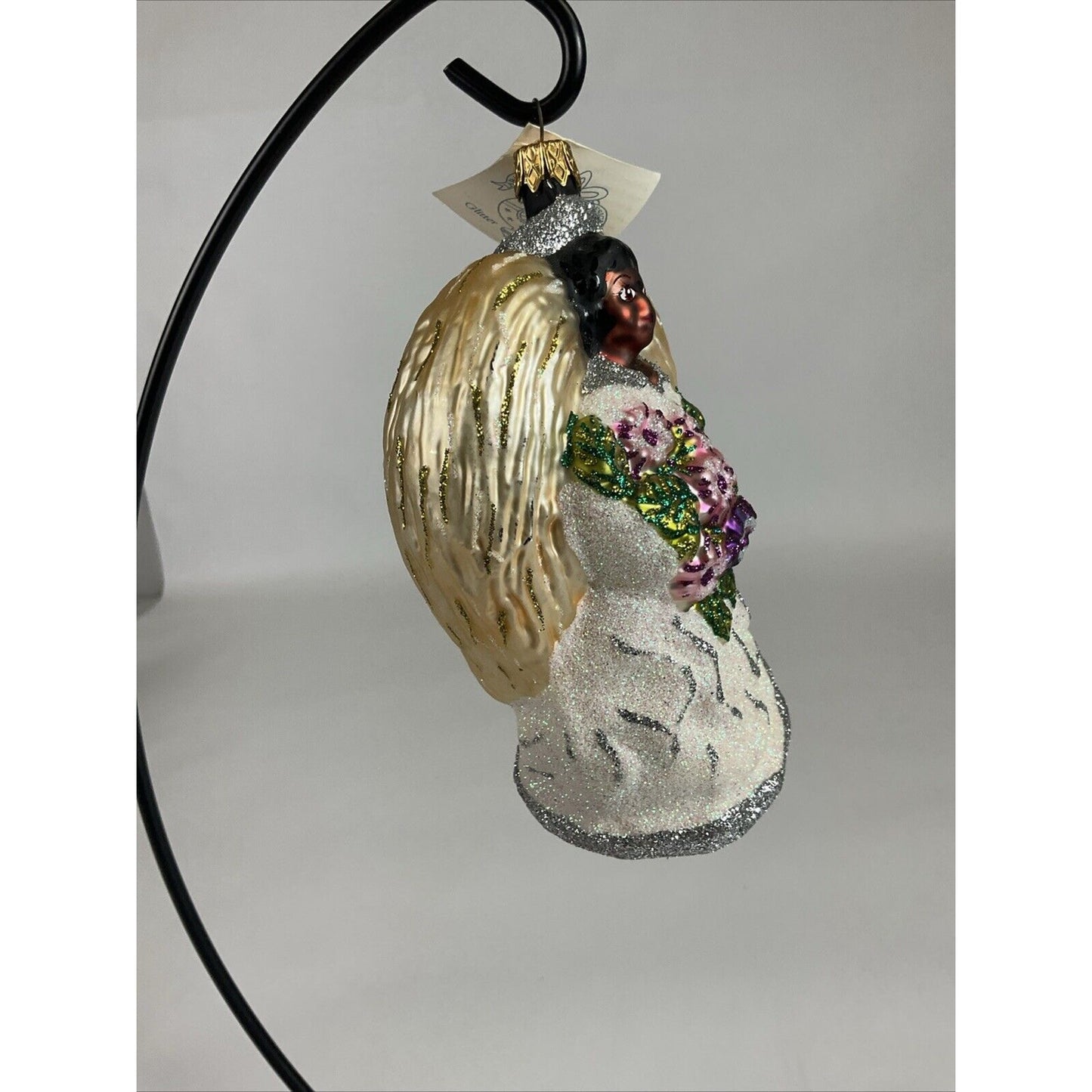 Larry Fraga Ornament Angel Glitter Series Christmas