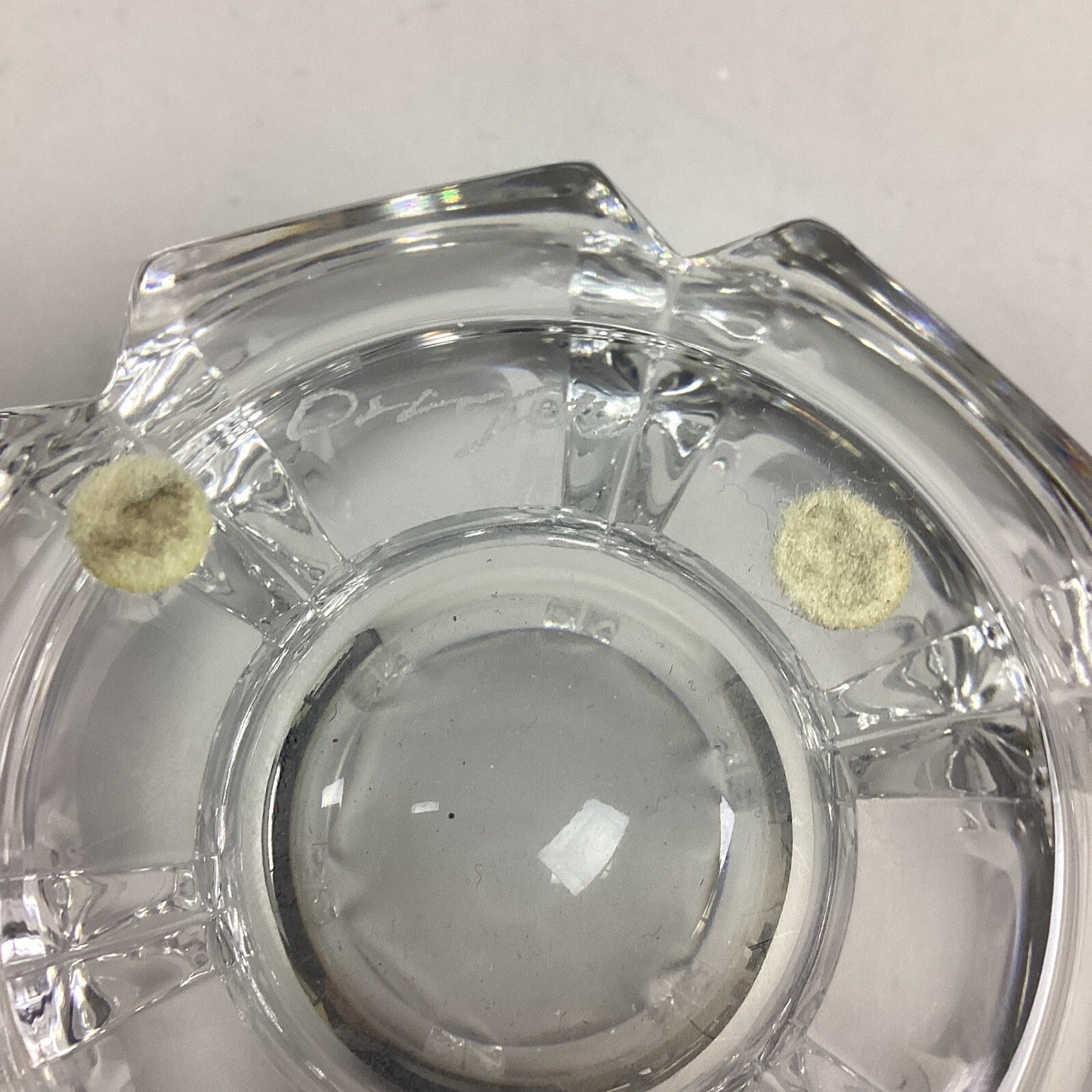 Vintage Orrefors Swedish Crystal Glass Bowl/Candy Dish