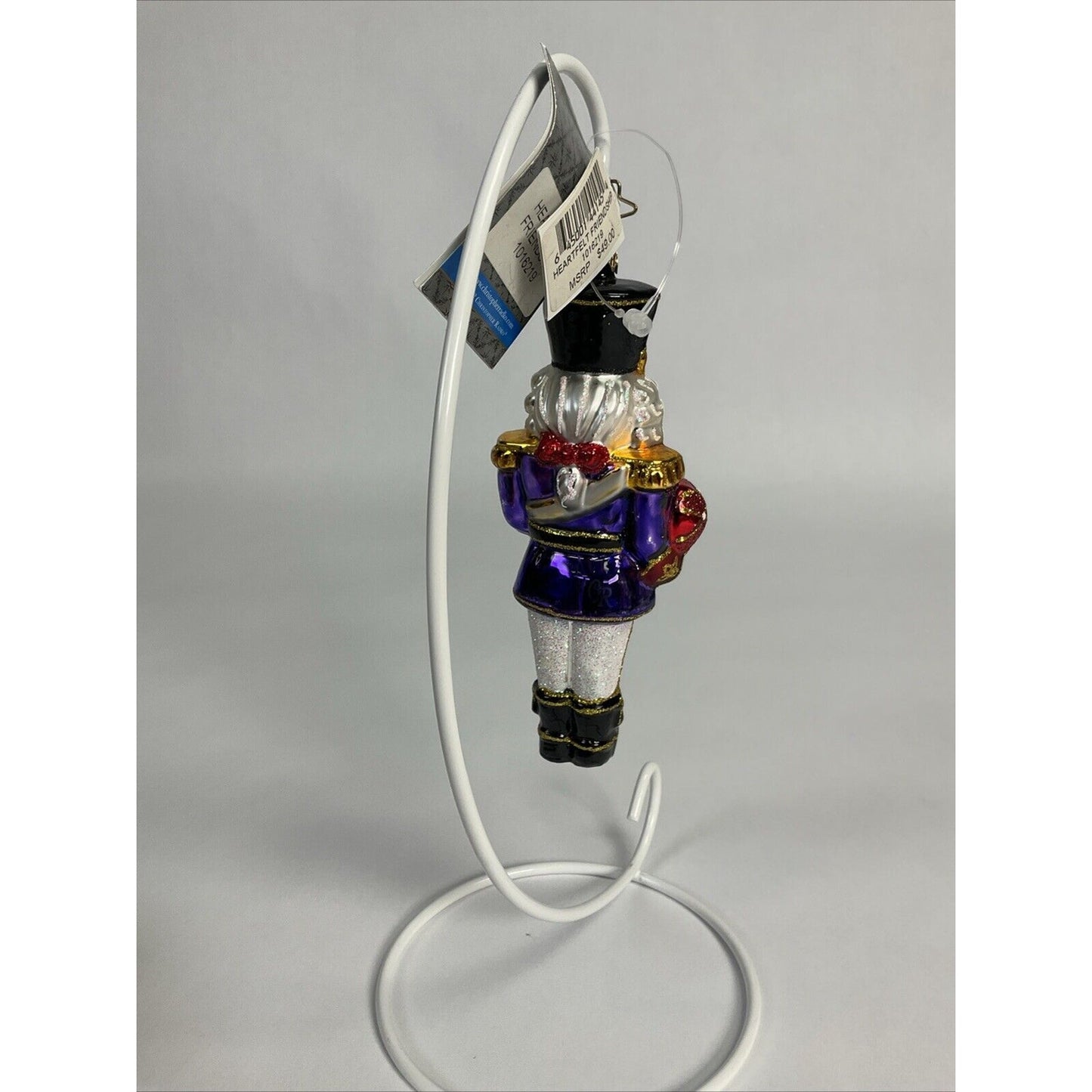 Christopher Radko Heartfelt Friendship Glass Christmas Ornament