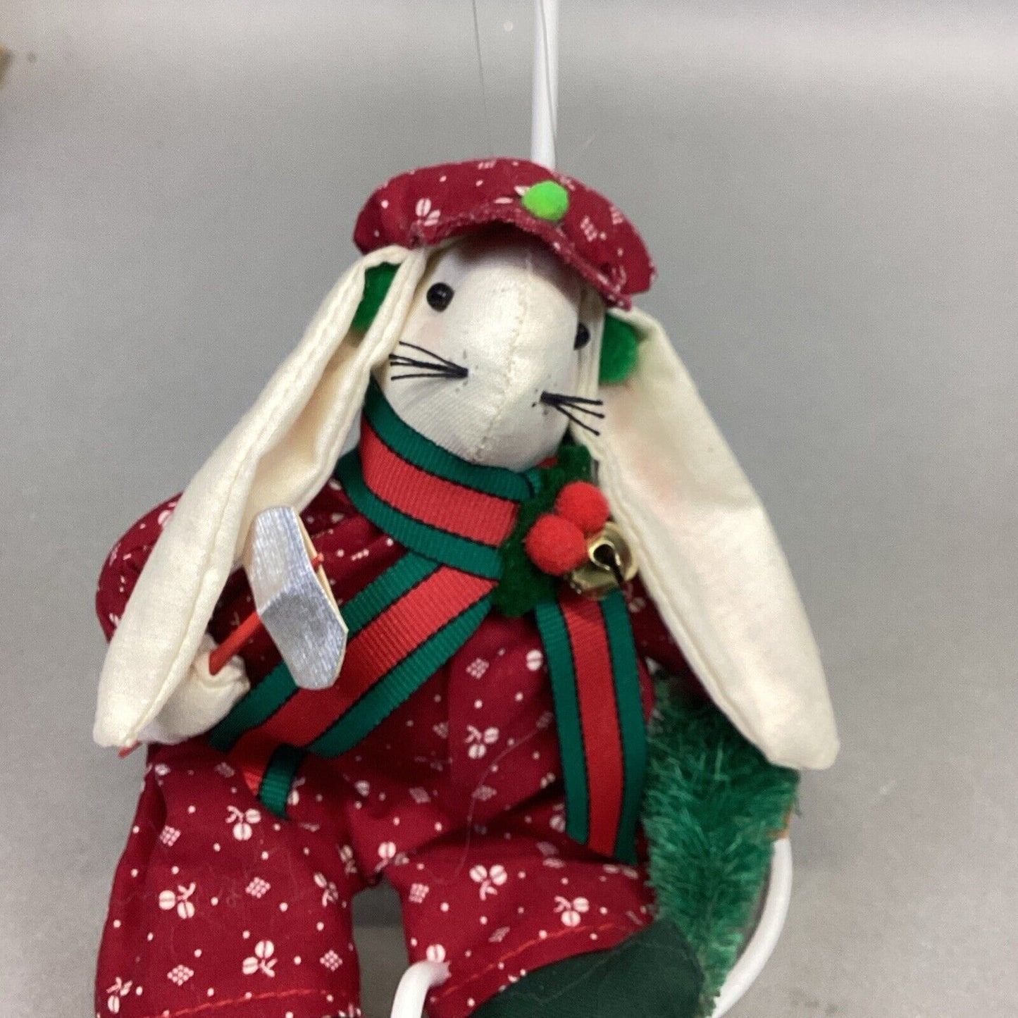 Peter McGregor And Anny McGregor Handcrafted Bunny Ornaments