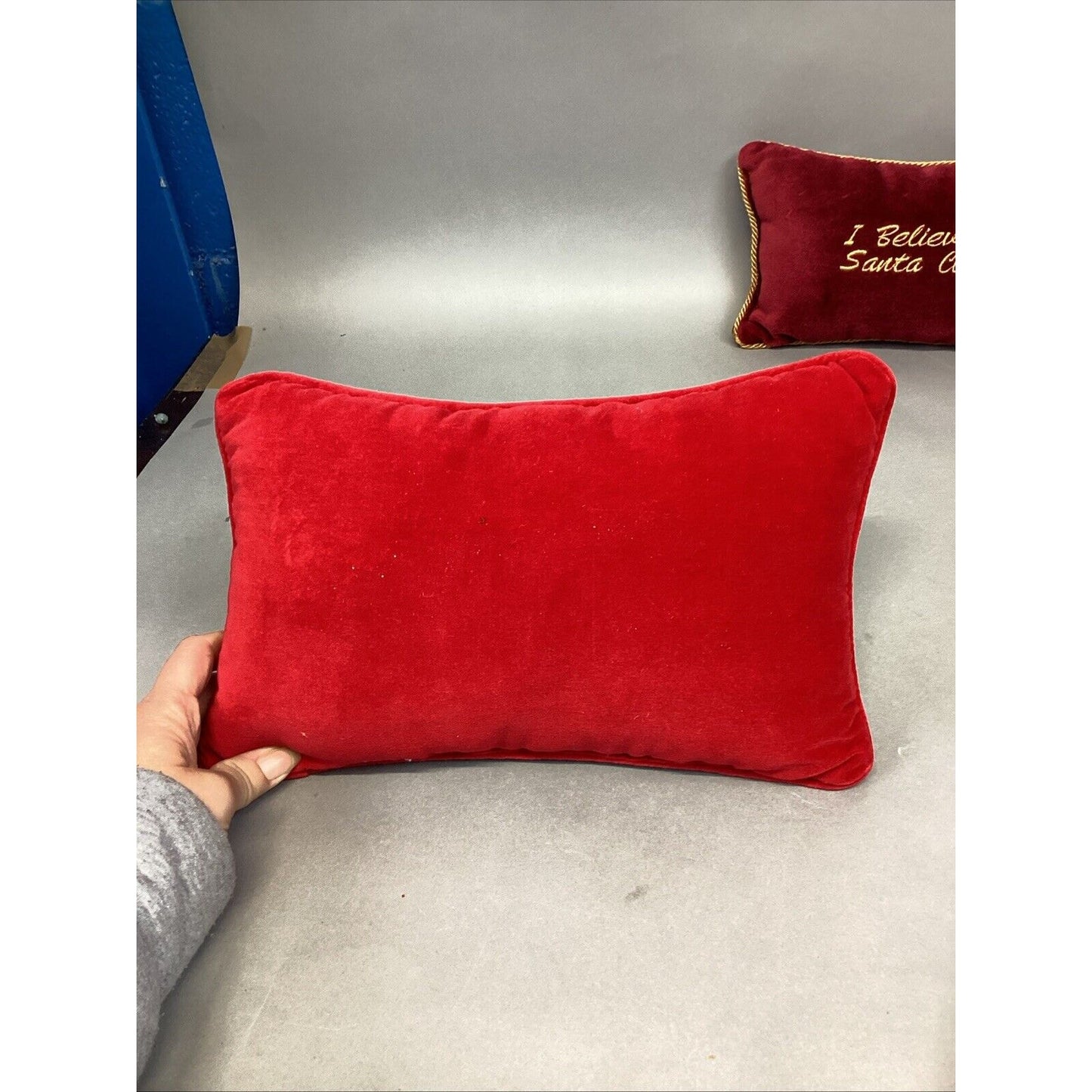 Lot Of 5 Christmas Santa Claus Decorative Pillows