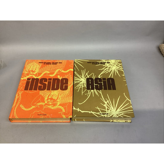 Inside Asia Taschen Sunil Sethi 2 Volume Set 2004 Hardcover Coffee Table Books
