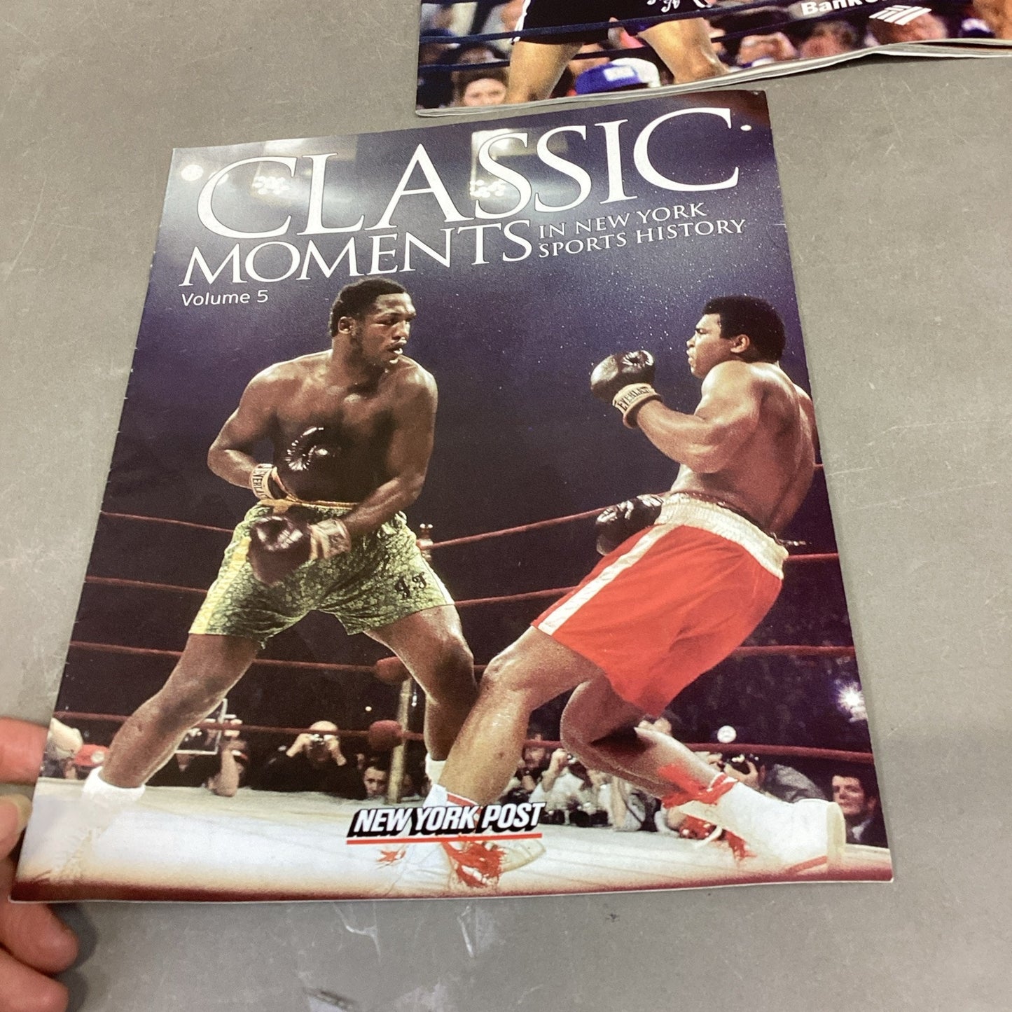 Lot Of 6 Sports Catalogs/Magazines - Bulls, Cubs, Boxing, Hockey, Football