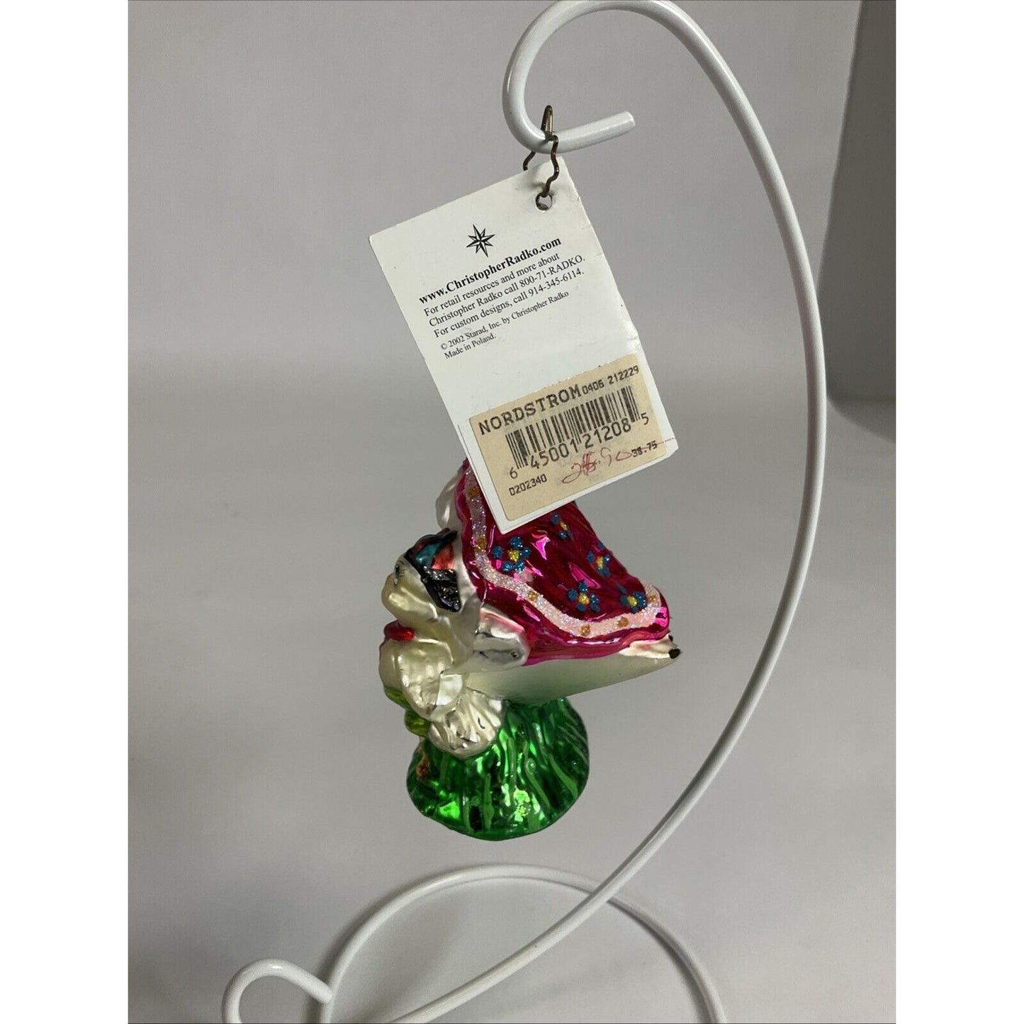 Vintage Christopher Radko Christmas Holiday Ornaments Goose Gaggle / Damaged
