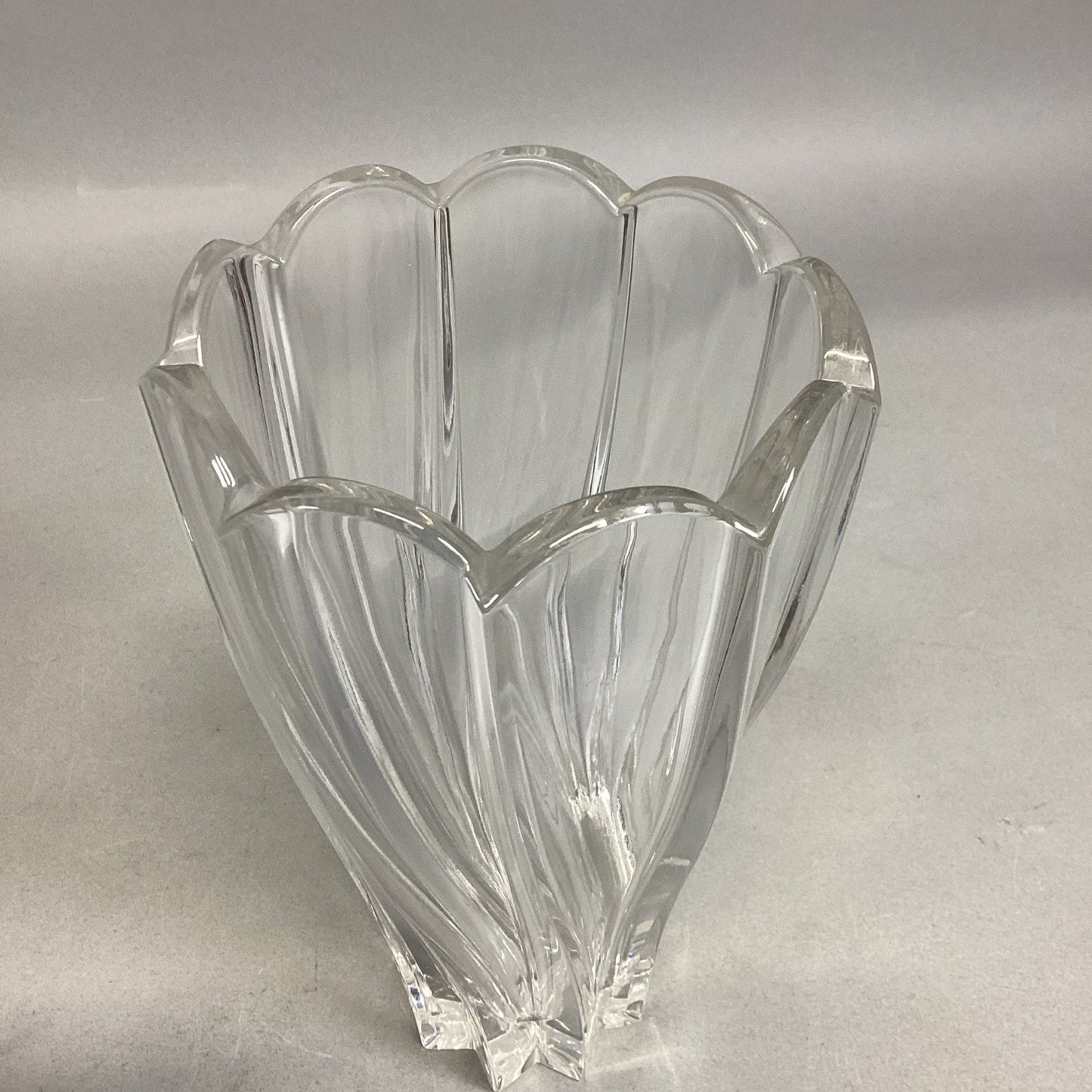 Waterford Marquis Windflower Lead Crystal Vase - 8”H
