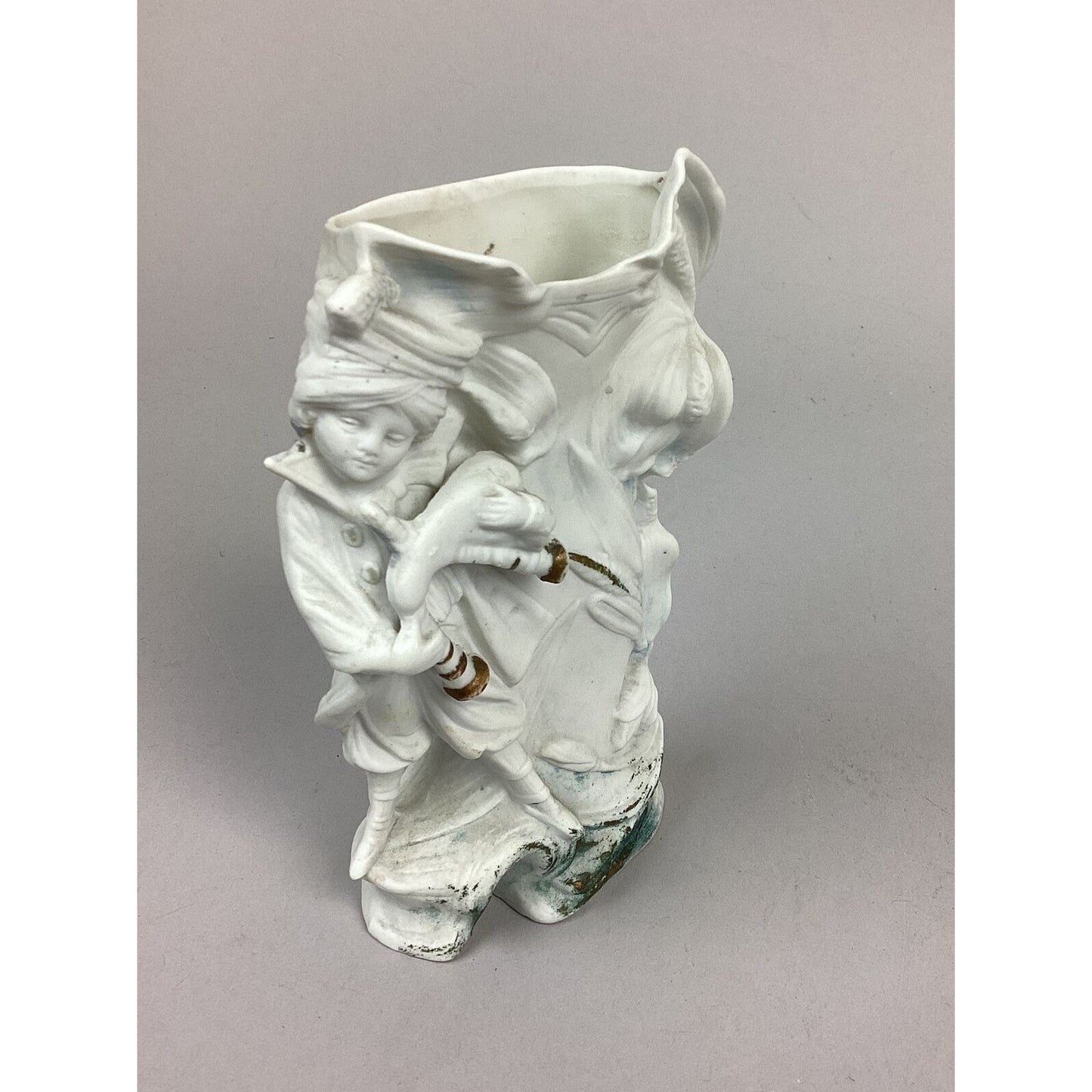 Lot Of 2 Antique Bisque Porcelain Figurines - #1152 & #7300