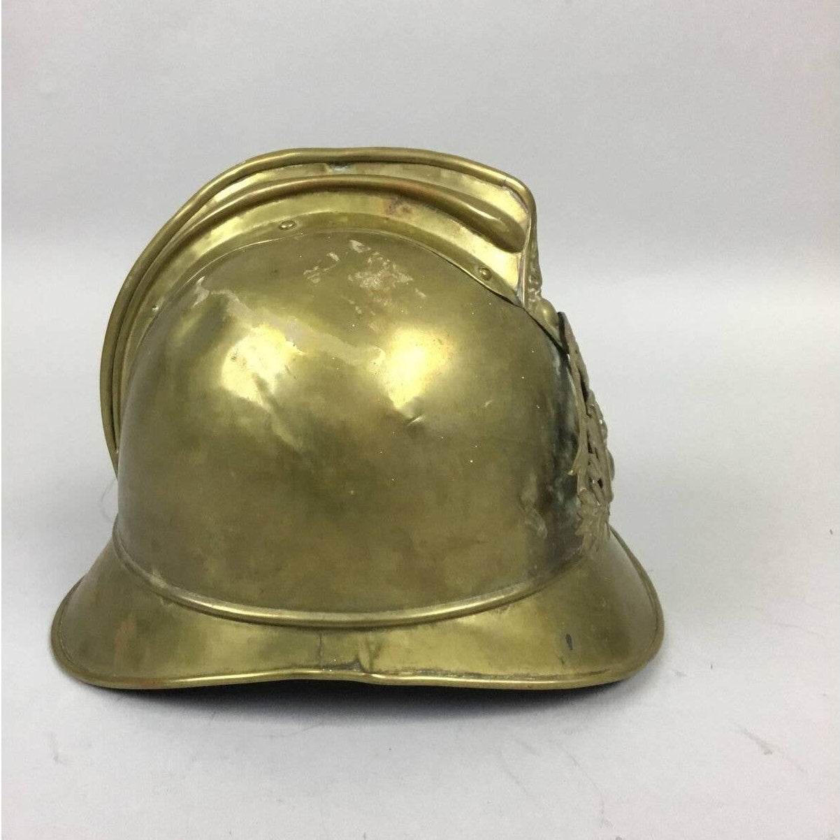 Helmet Firefighter Model 1895, Communne Of Villers France