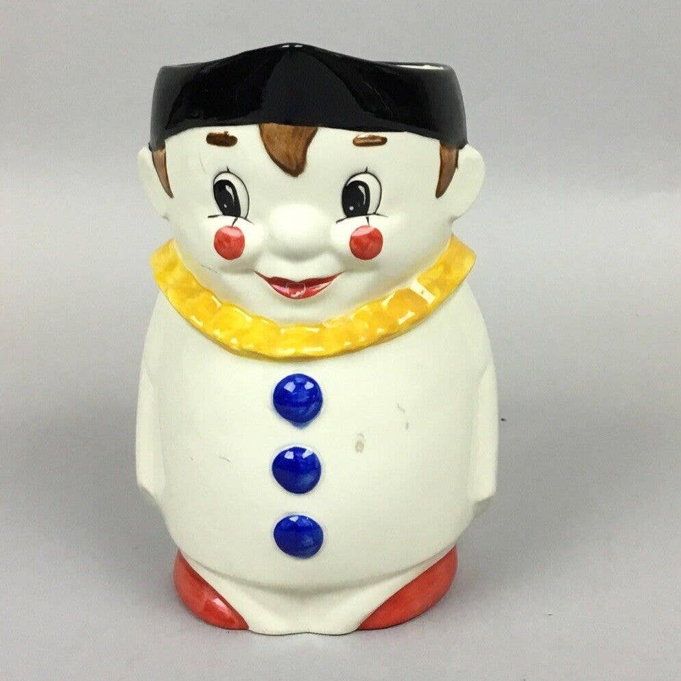 Geobel West Germany Clown Pitcher Stamped 74 101 19