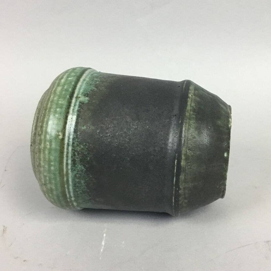 Ceramic KJ green pottery vase