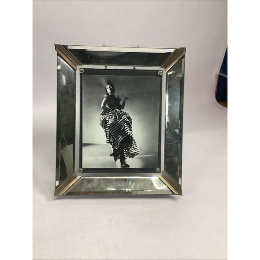 1937 Vintage GEORGE PLATT LYNES Hot Fashion Ruth Ford Photo In Mirrored Frame